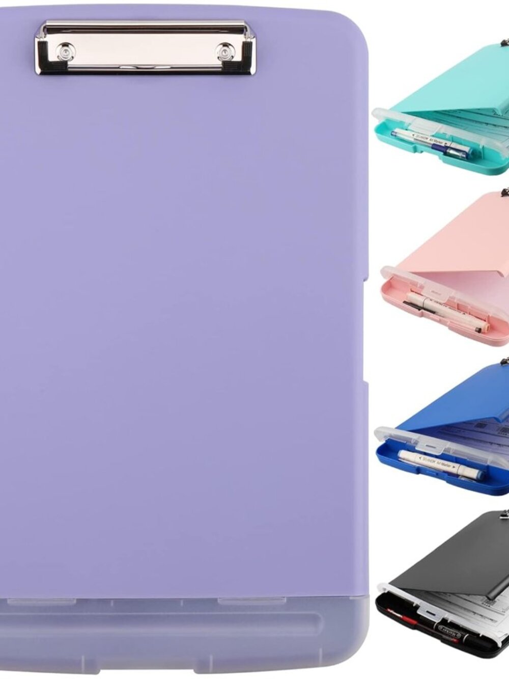 Clipboard with Storage, A4 Binder Nursing Clipboards with Pen Holder, Heavy Duty